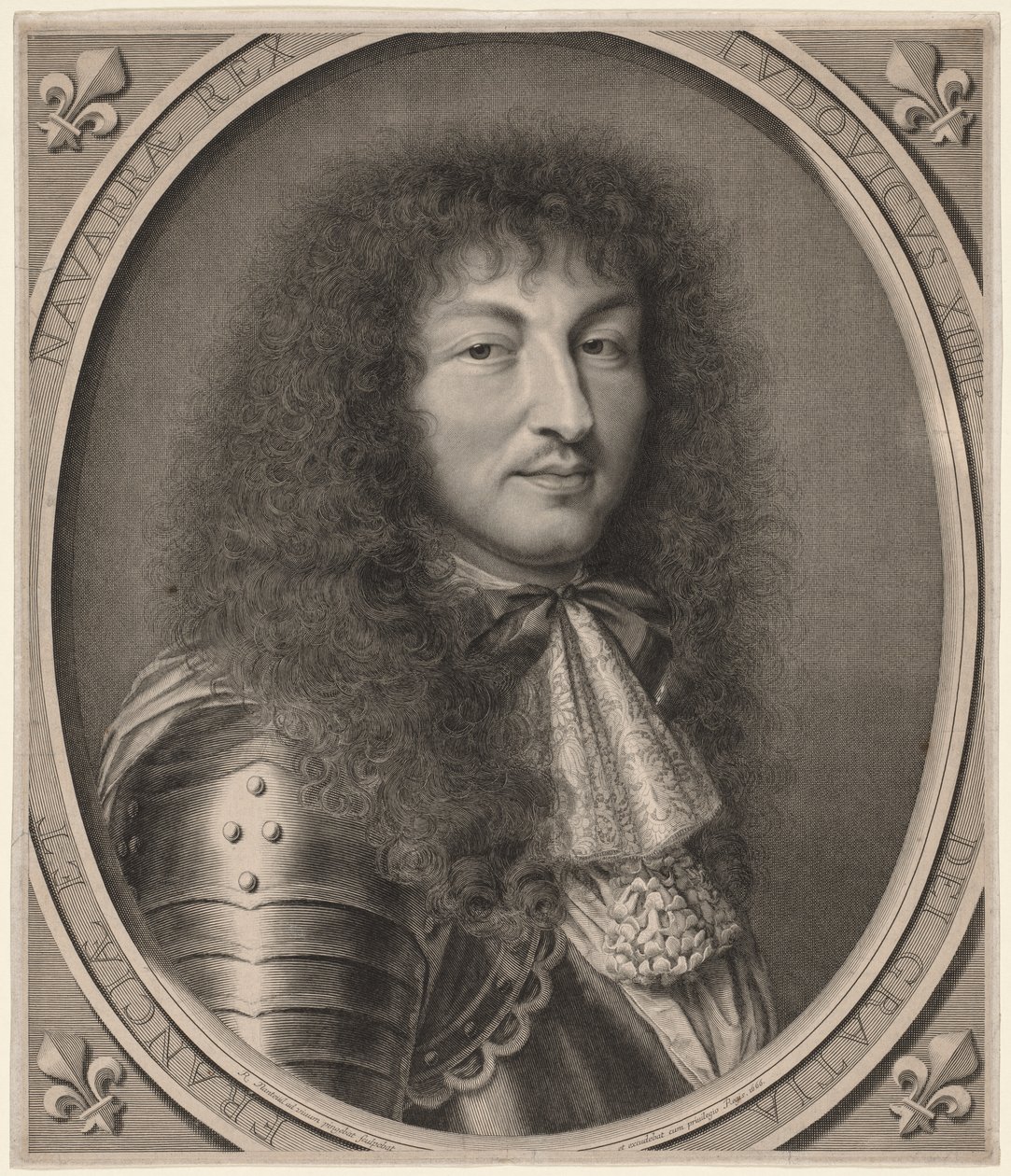 Lodewijk XIV door Robert Nanteuil