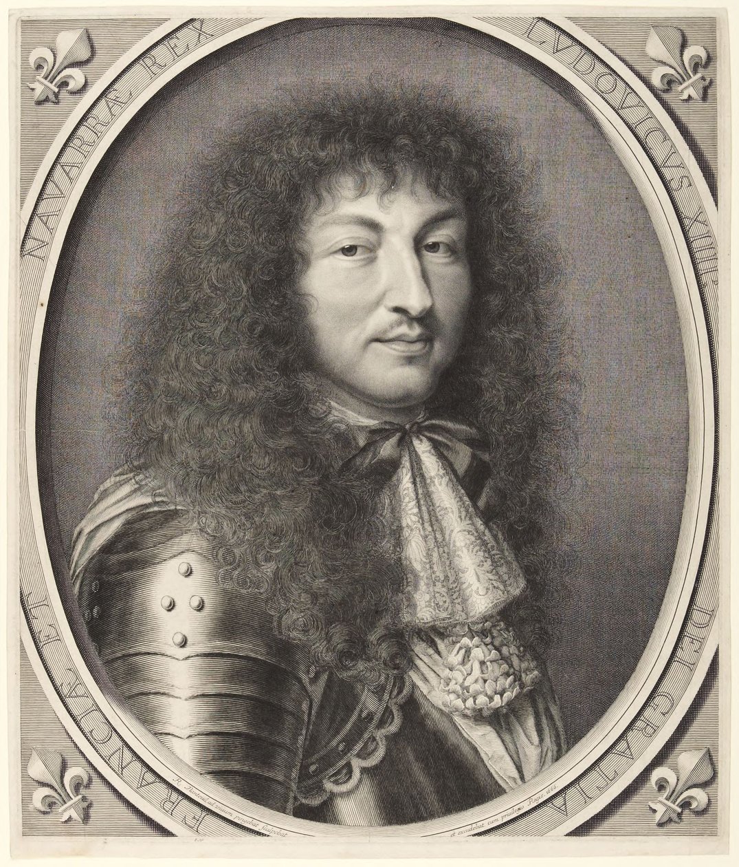 Lodewijk XIV door Robert Nanteuil