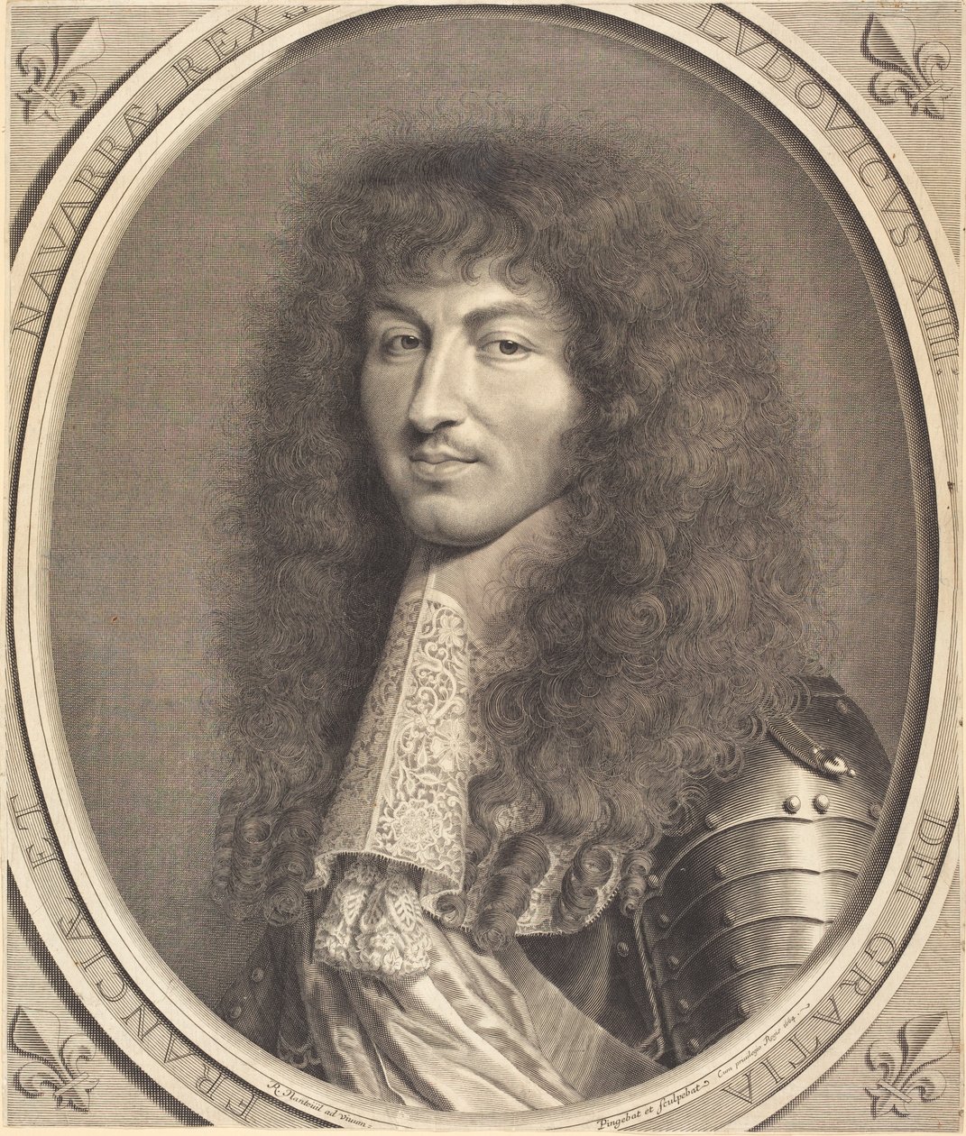 Lodewijk XIV door Robert Nanteuil