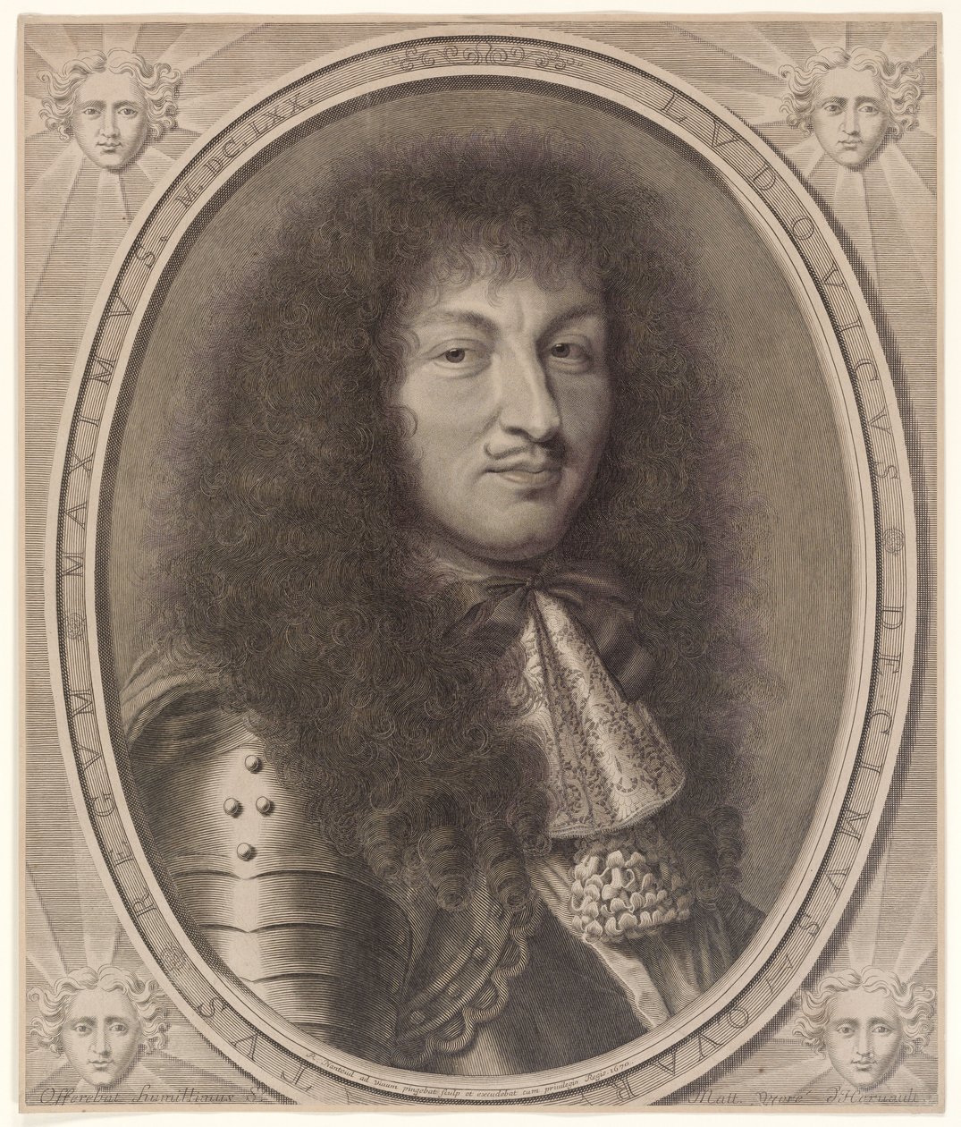 Lodewijk XIV door Robert Nanteuil