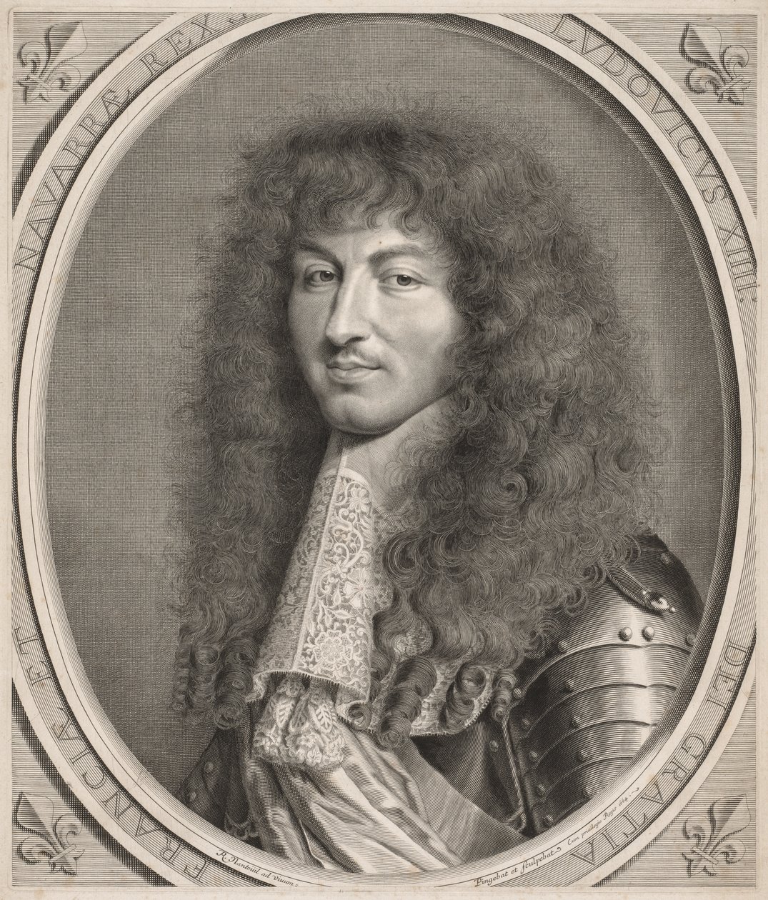 Lodewijk XIV door Robert Nanteuil