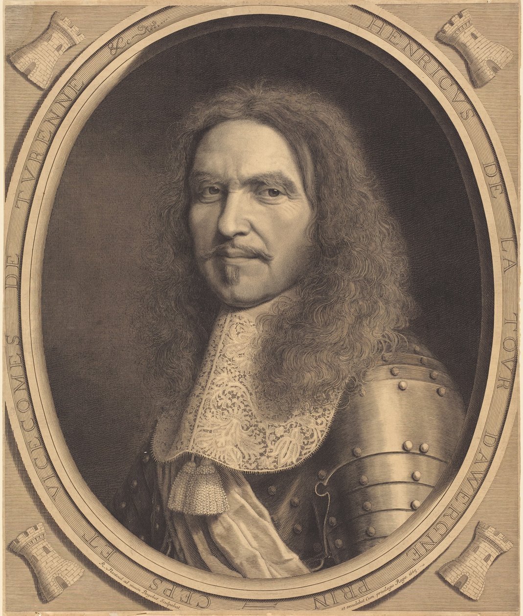 Maarschalk van Turenne door Robert Nanteuil