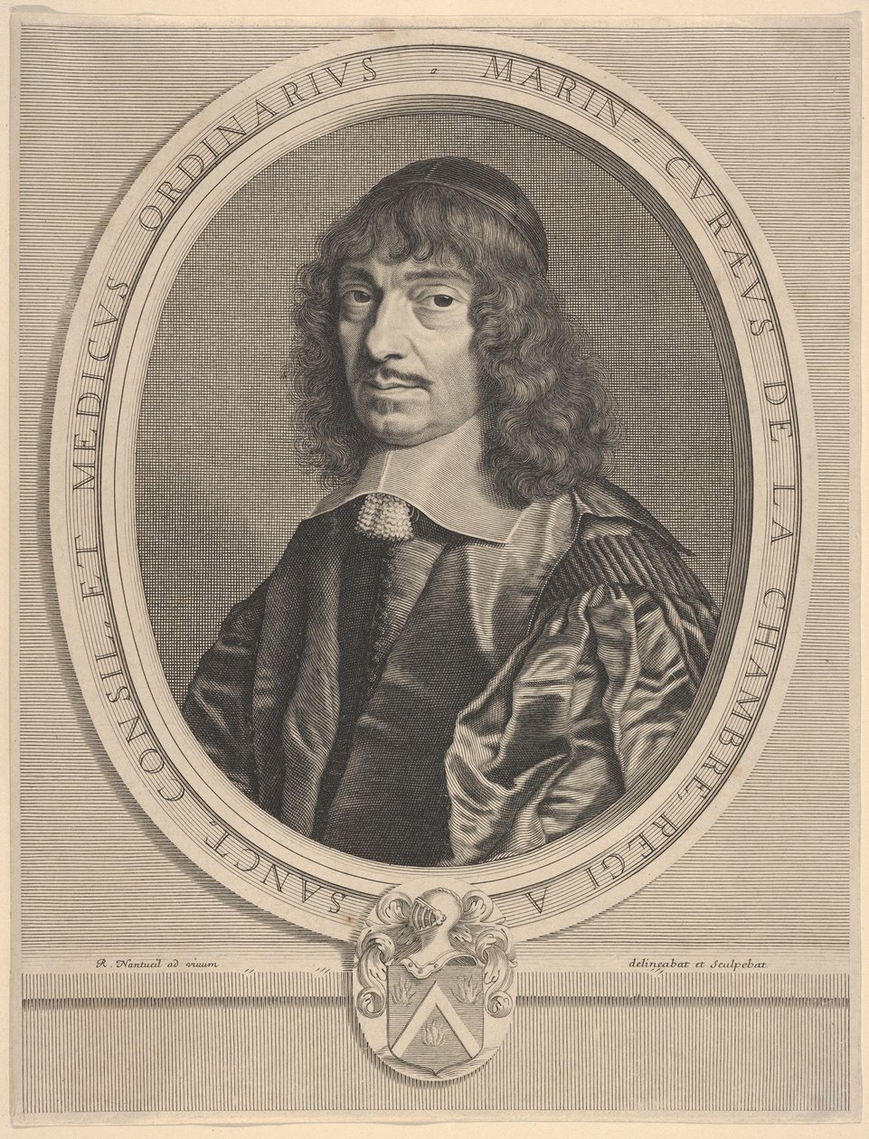 Marin Cureau de La Chambre door Robert Nanteuil