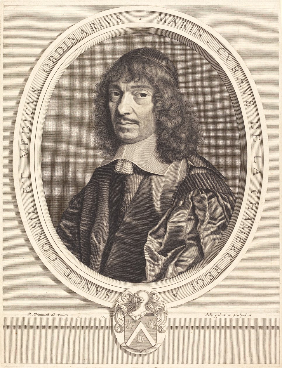 Marin Cureau de la Chambre door Robert Nanteuil