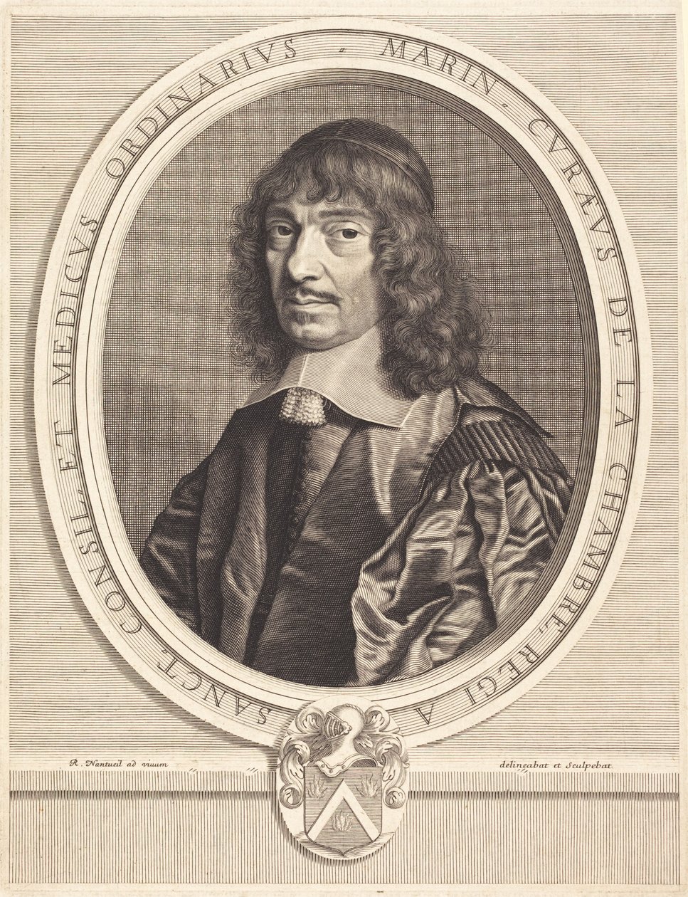Marin Cureau de la Chambre door Robert Nanteuil