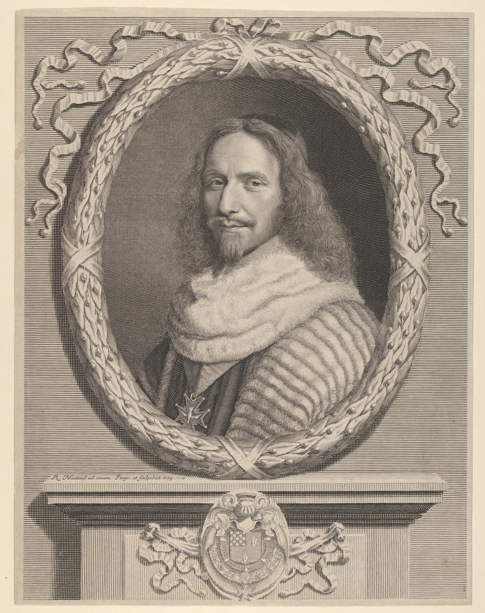 Nicolas Potier de Novion door Robert Nanteuil