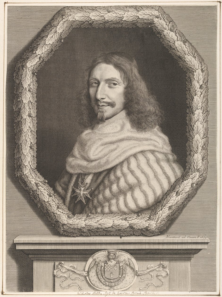 Nicolas Potier de Novion door Robert Nanteuil