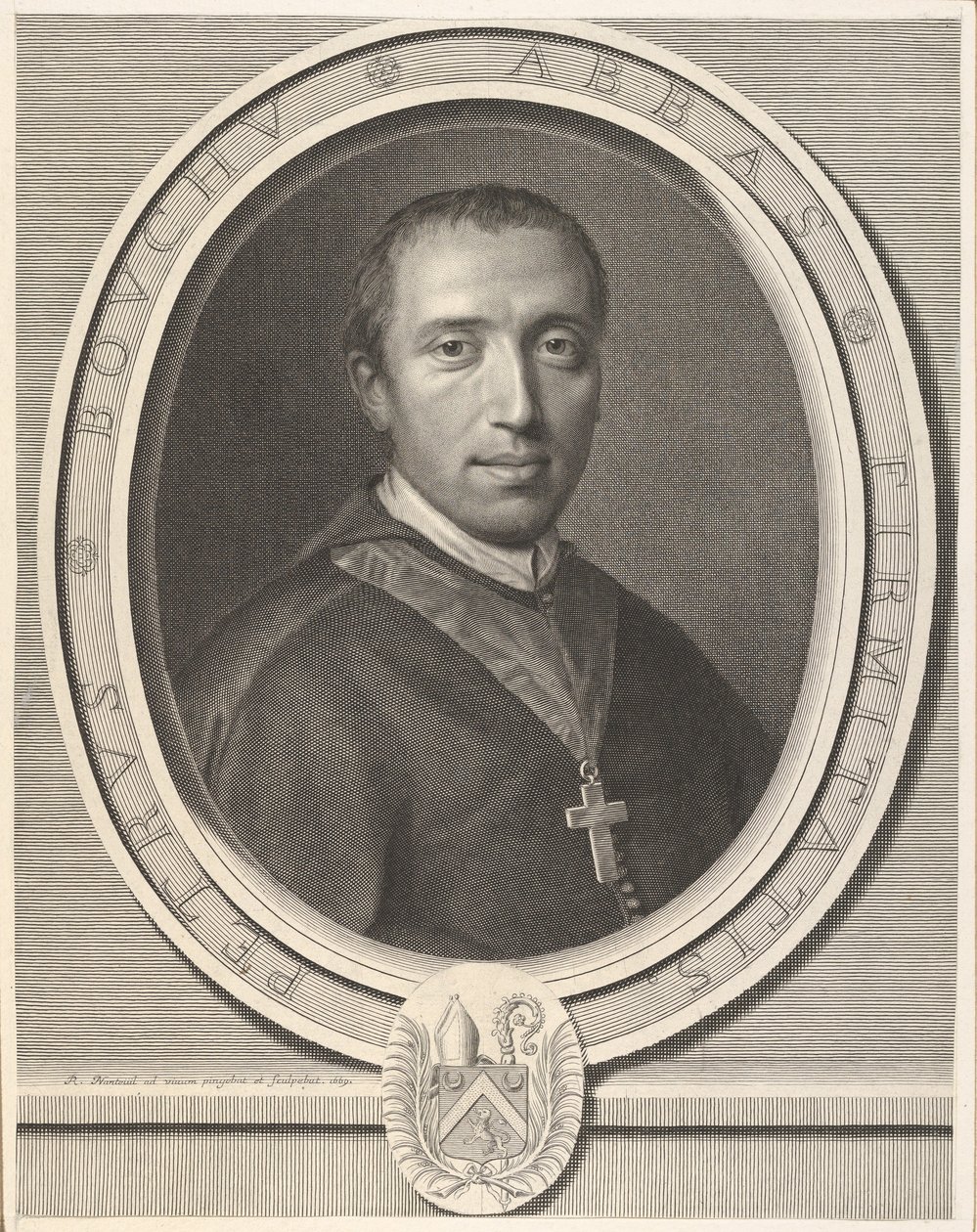 Pierre Bouchu, 1669 door Robert Nanteuil