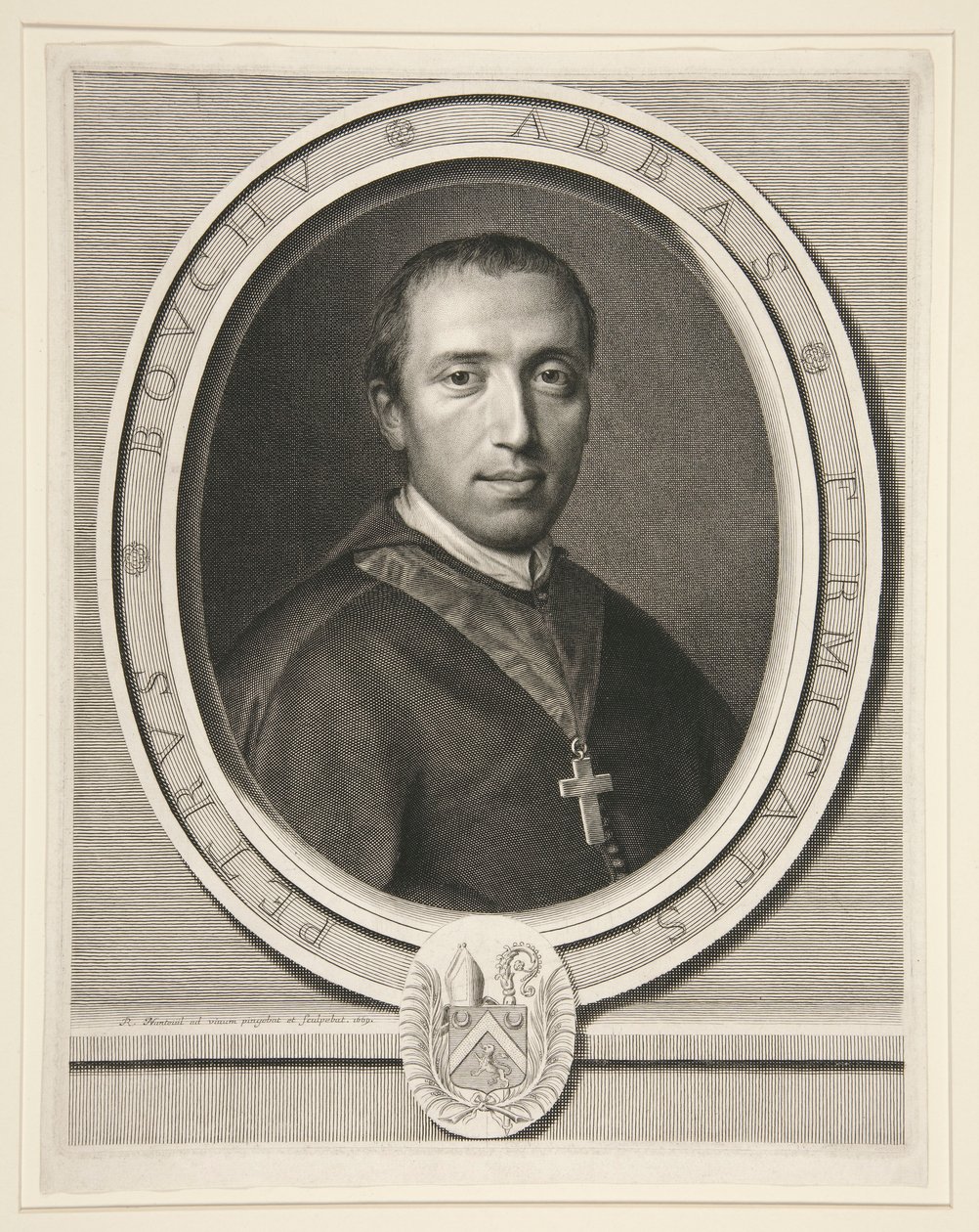 Pierre Bouchu, Abbé de la Ferté, puis de Clairvaux door Robert Nanteuil