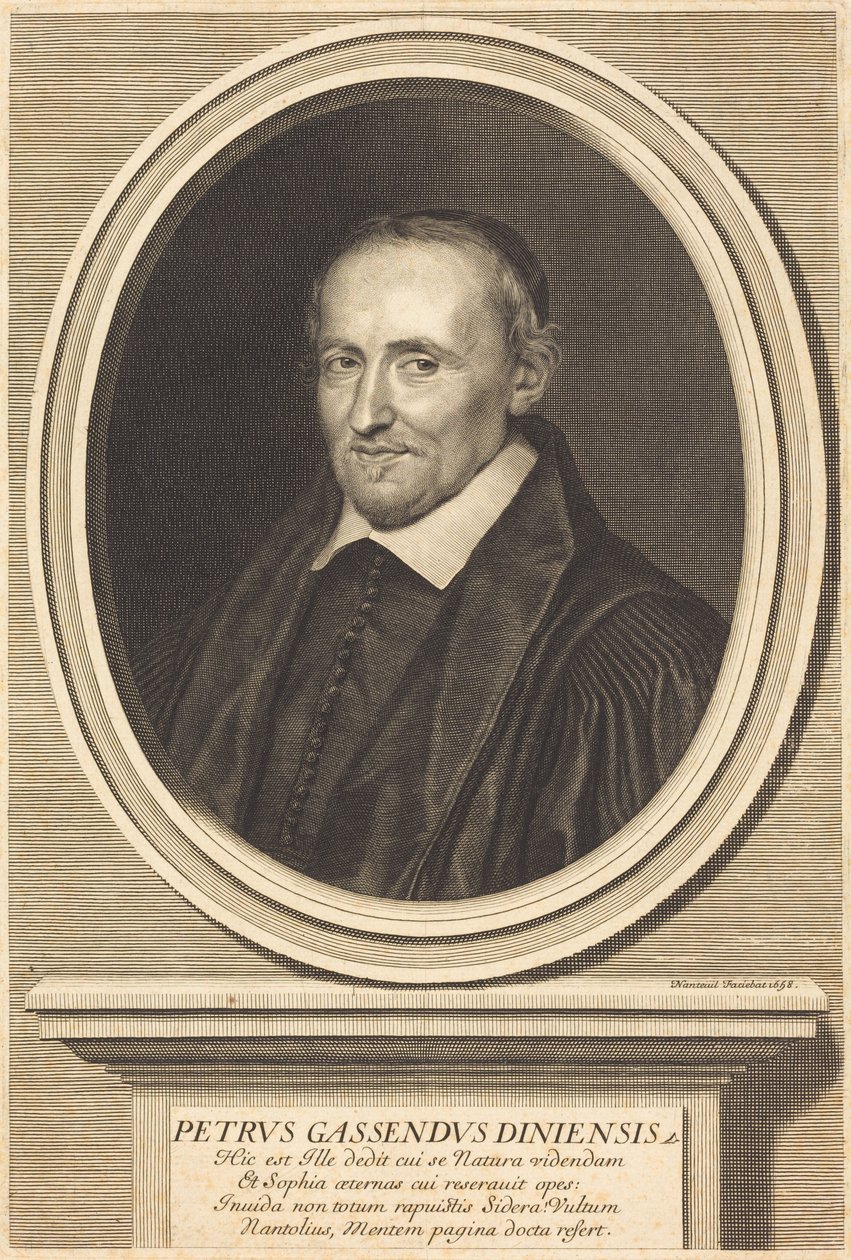 Pierre Gassendi door Robert Nanteuil