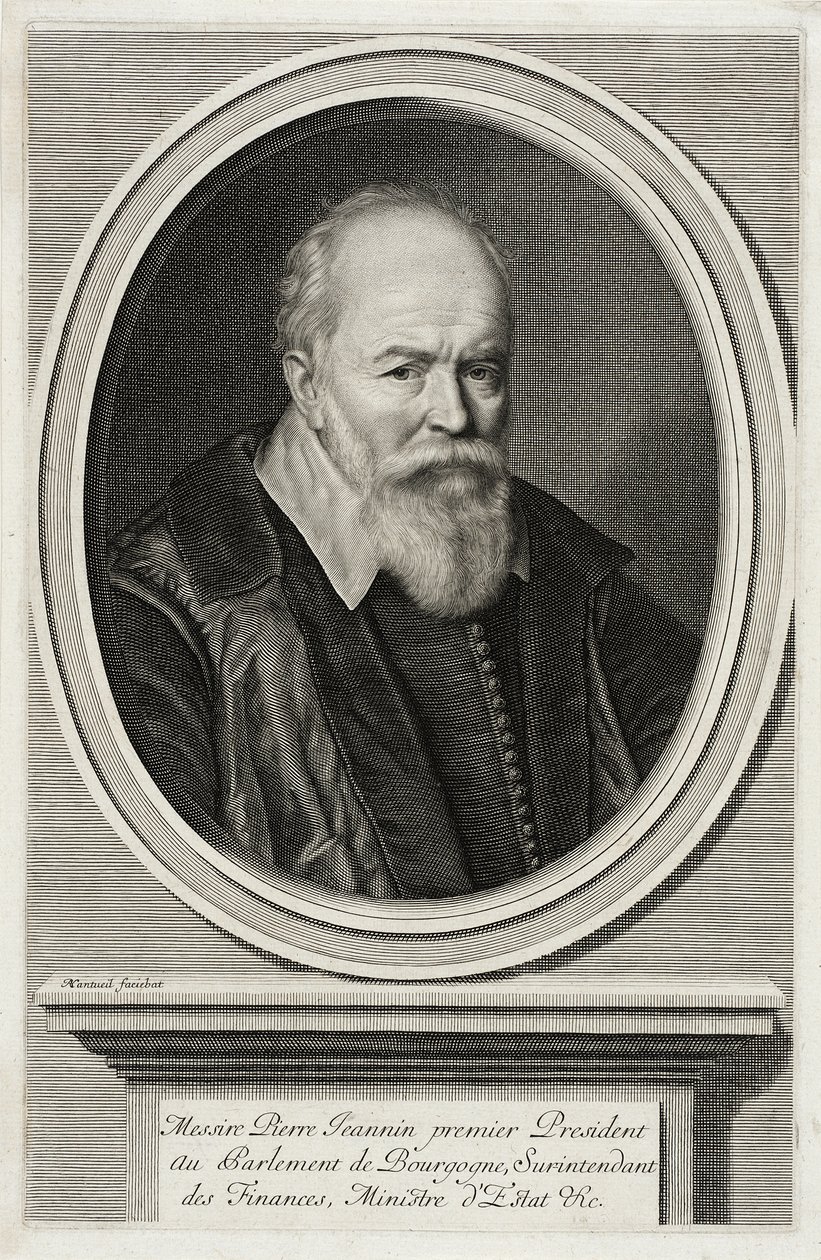 Pierre Jeannin door Robert Nanteuil