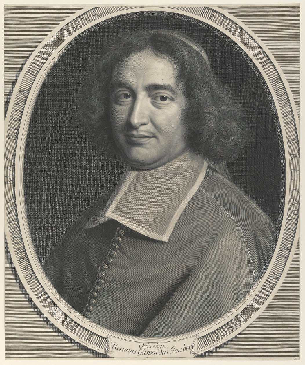 Pierre de Bonzi, Kardinaal, Aartsbisschop van Narbonne door Robert Nanteuil