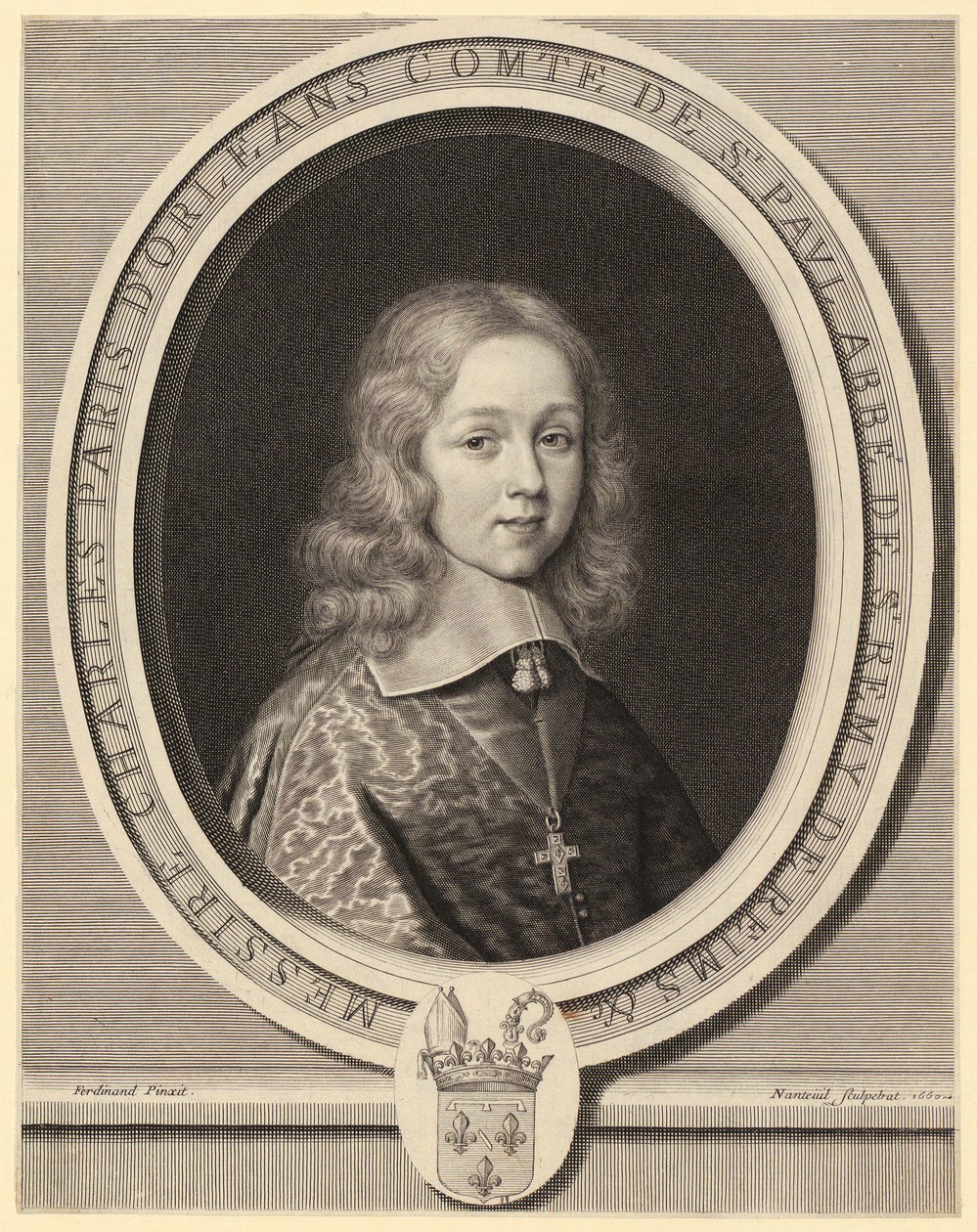 Portret van Charles-Paris d