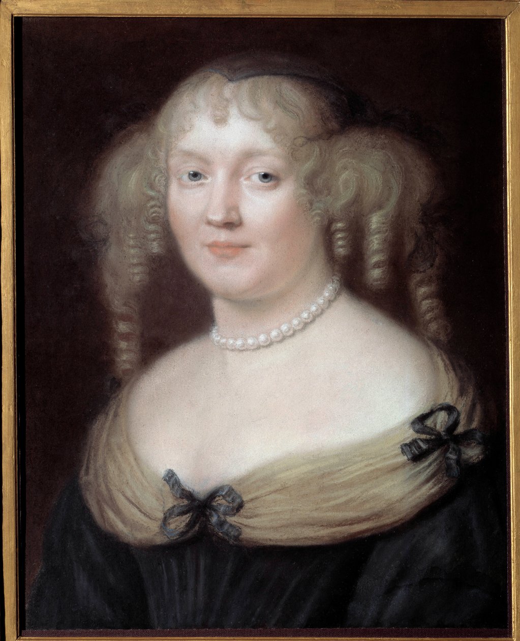 Portret van Marie de Rabutin-Chantal, Markiezin de Sévigné, vrouw van letters. Kasteel van Bussy-Rabutin door Robert Nanteuil