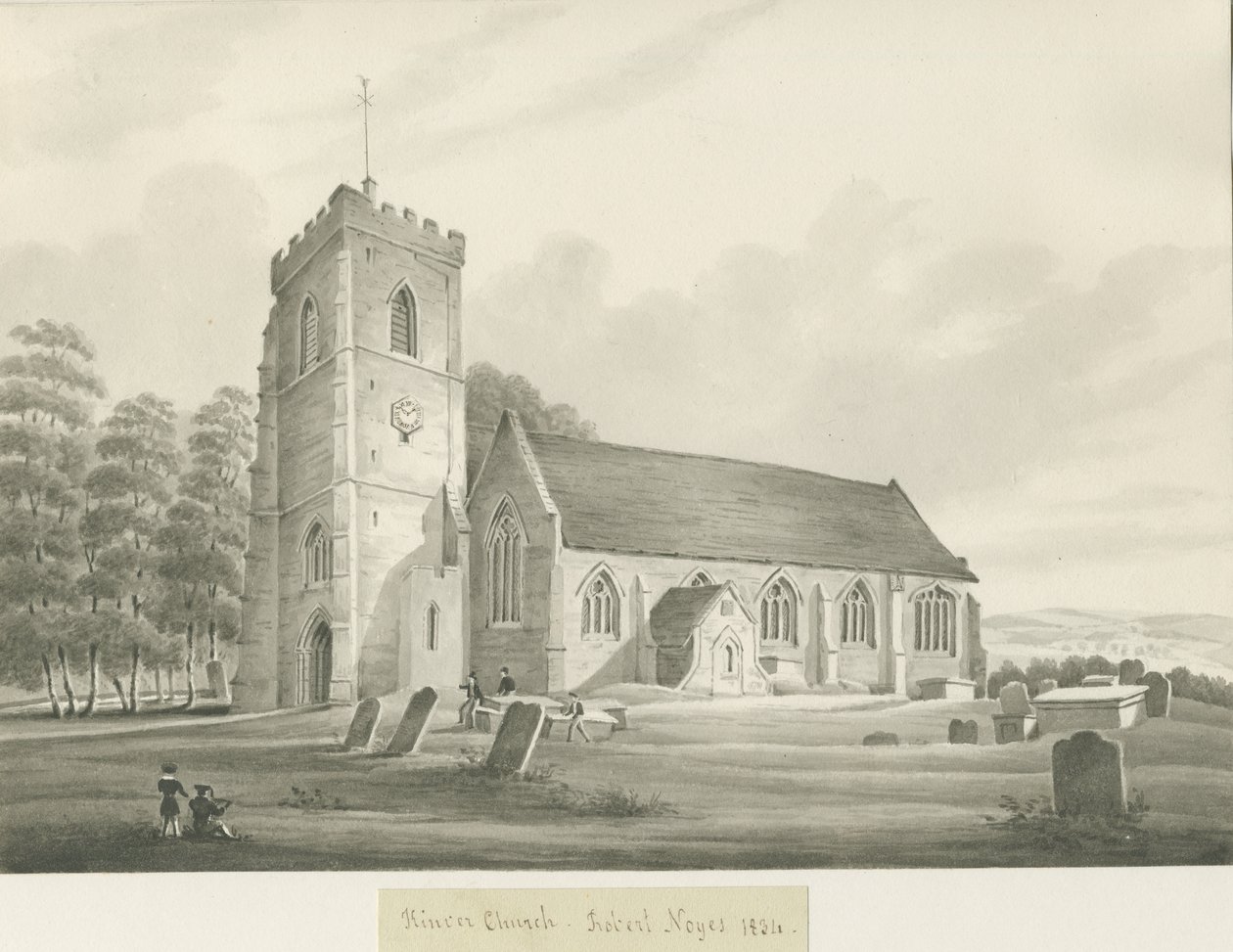 Kinver Kerk door Robert Noyes