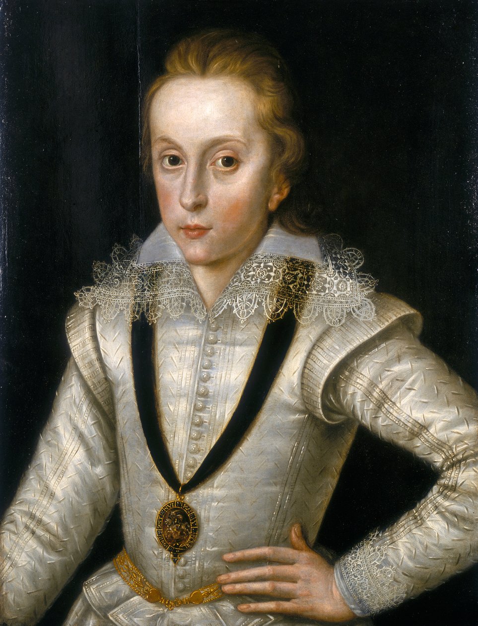 Portret van Henry Frederick, Prins van Wales door Robert Peake I