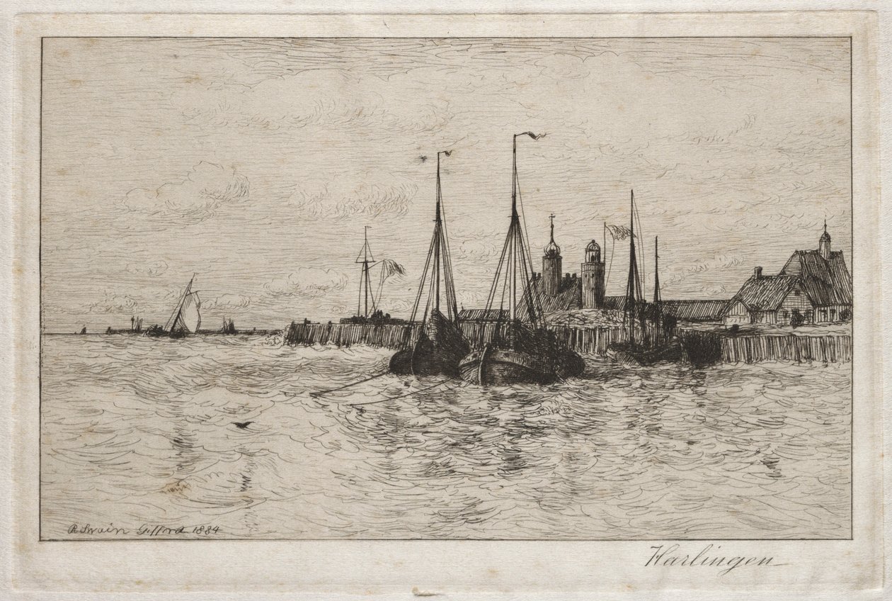 Harlingen door Robert Swain Gifford