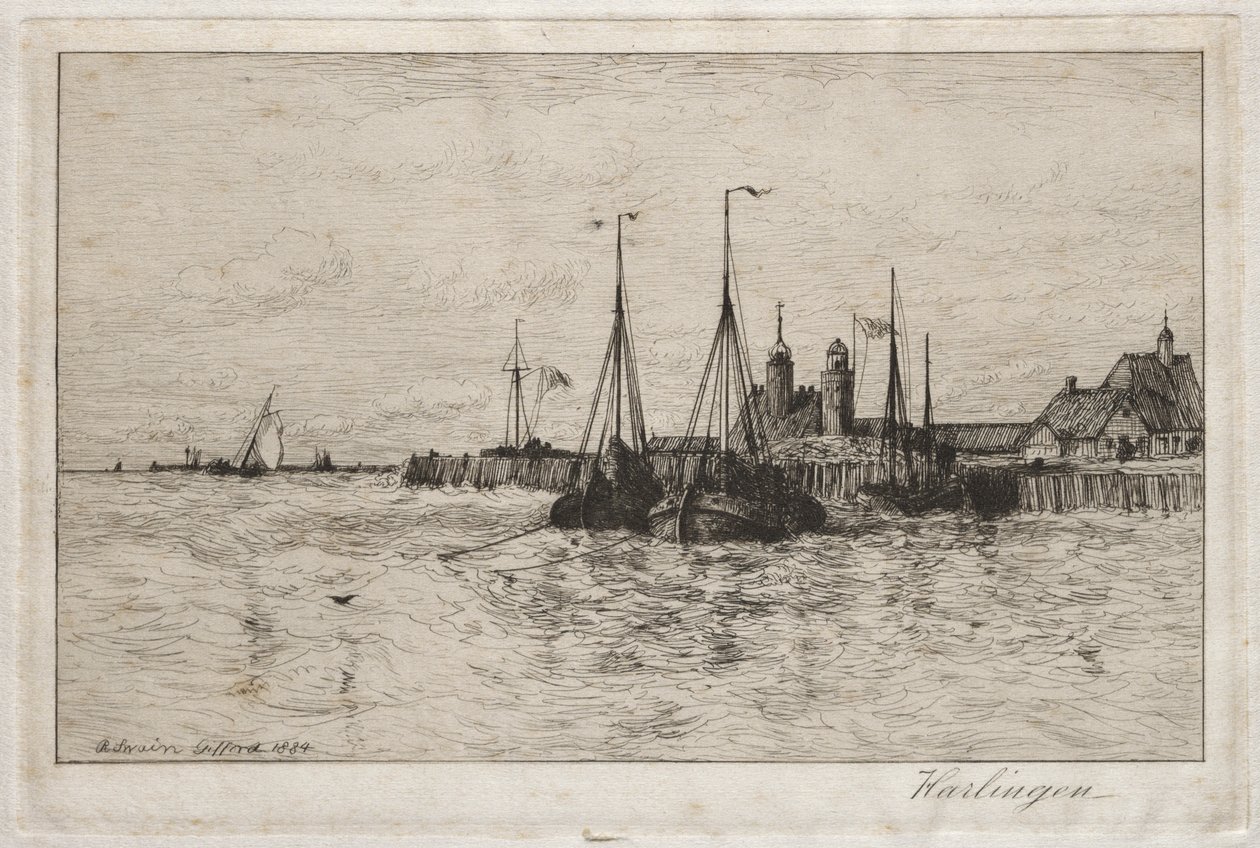 Harlingen, 1884 door Robert Swain Gifford