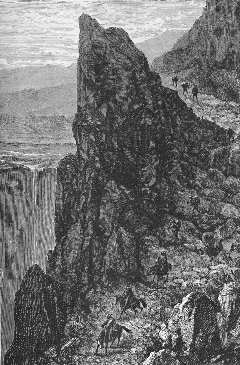Reizen in de Andes, ca. 1885, 1890 door Robert Taylor Pritchett
