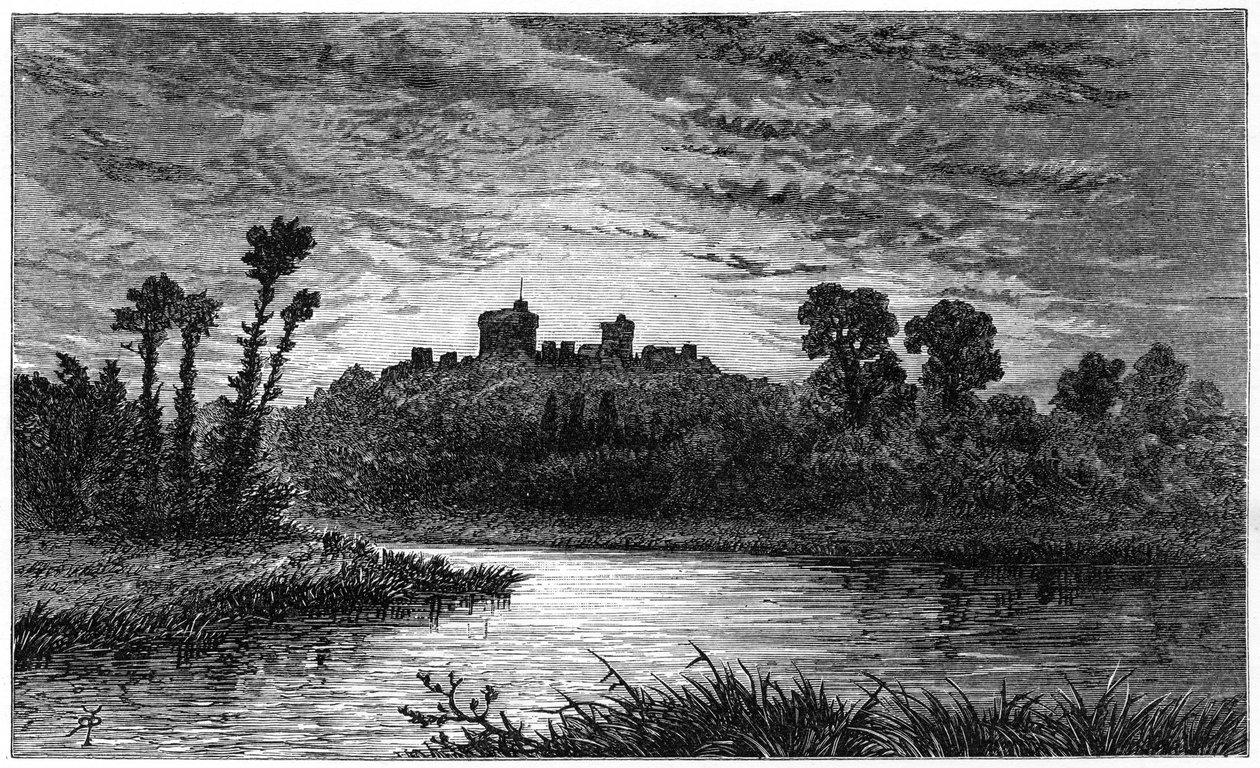 Windsor, vanaf de Oostelijke Toegang, 1880 door Robert Taylor Pritchett
