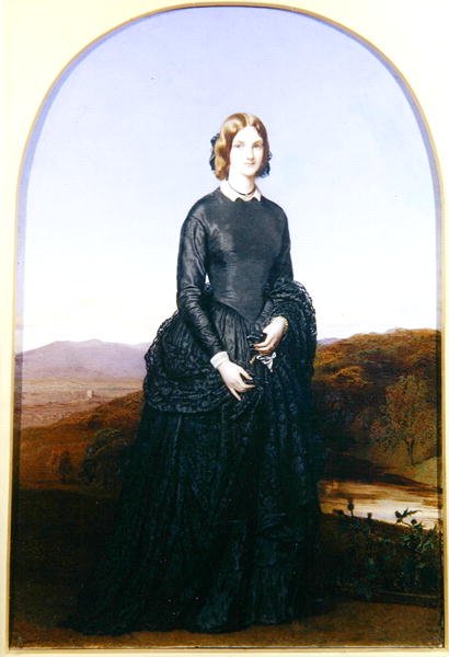 Portret van Selina, Markiezin Newport door Robert Thorburn