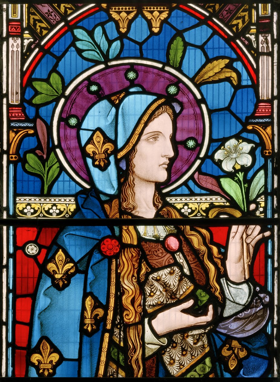 De Maagd Maria door Robert Turnill Bayne