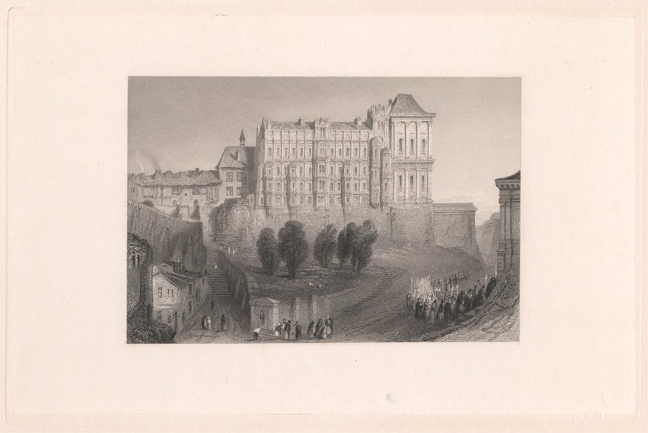 Paleis in Blois door Robert Wallis