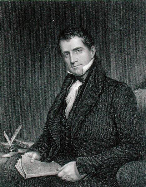 Theodoric Romeyn Beck (1791-1855) gegraveerd door John Francis Eugene Prud