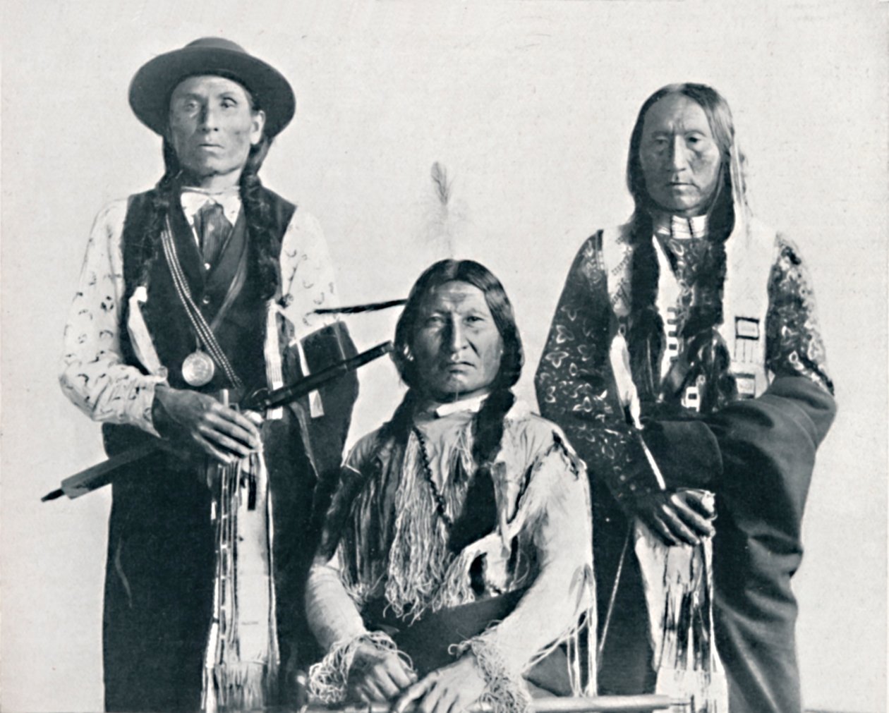 Een groep Algonquins, 1912 door Robert Wilson Shufeldt