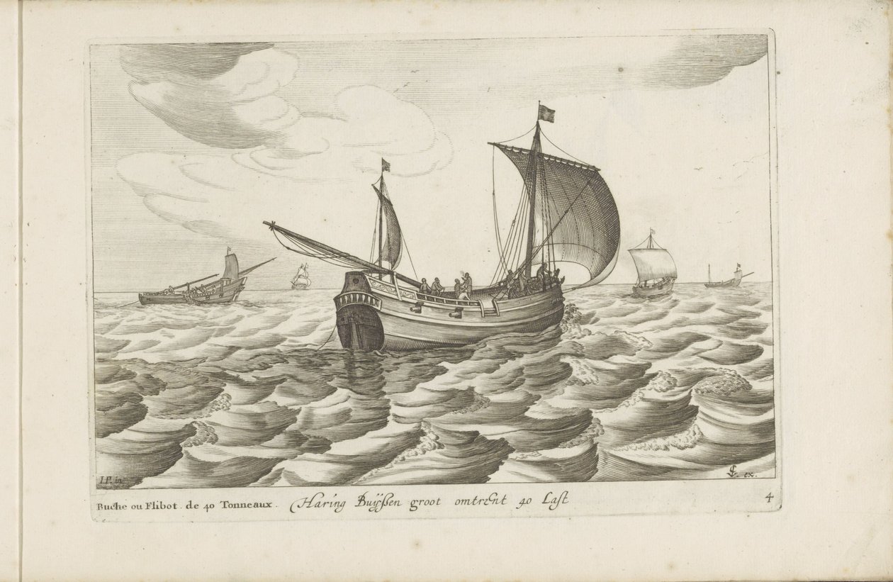 Haringbuizen door Robert de Baudous (possibly)