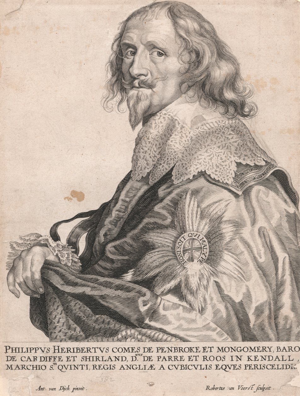 Philippus Heribertus Comes de Penbroke et Mongomery, Baro de Cardiffe et Shirland... door Robert van Voerst
