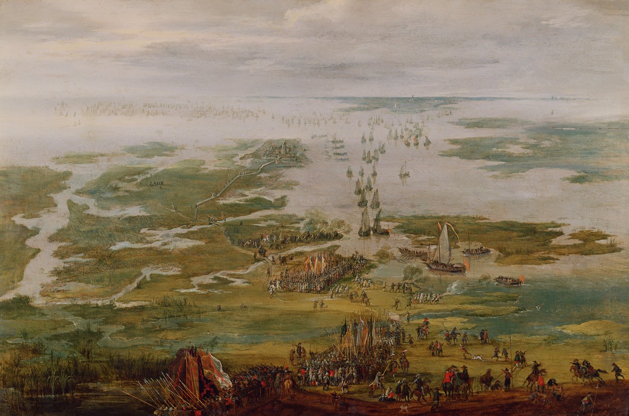 Episode uit de Nederlandse Oorlogen door Robert van den Hoecke