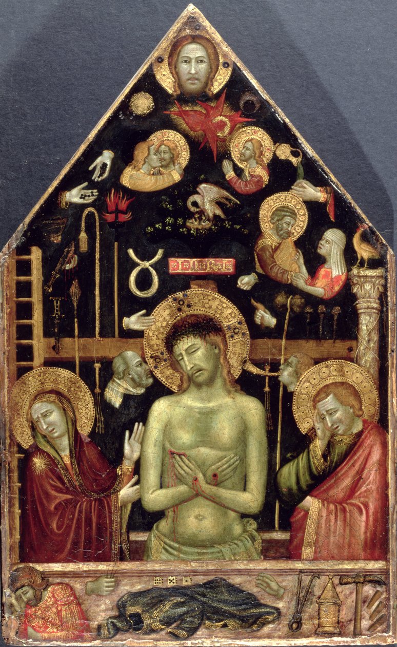 De Man van Smarten, c.1354 door Roberto d Oderisi