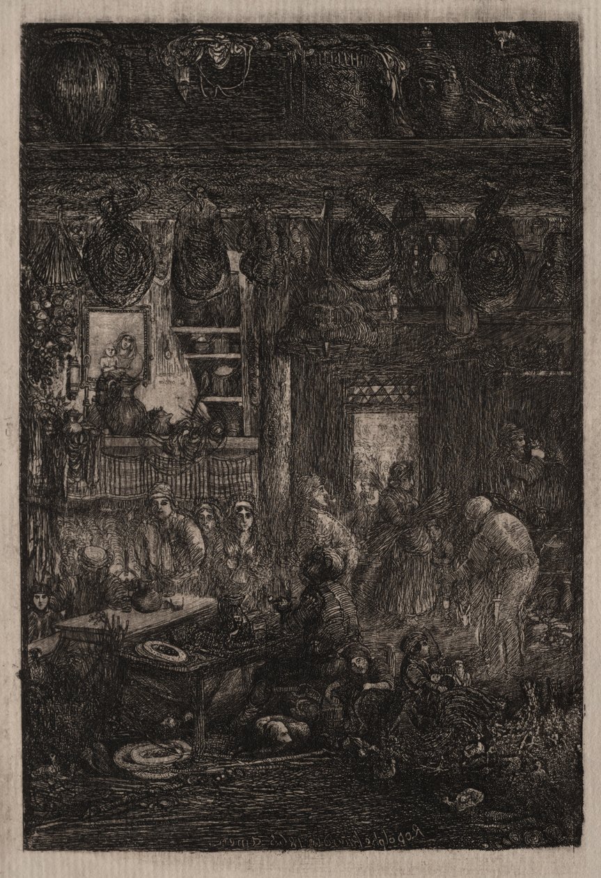 Moldavisch Interieur door Rodolphe Bresdin
