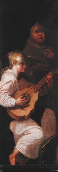 Luitspeler, 1609 door Roelof van Zyll