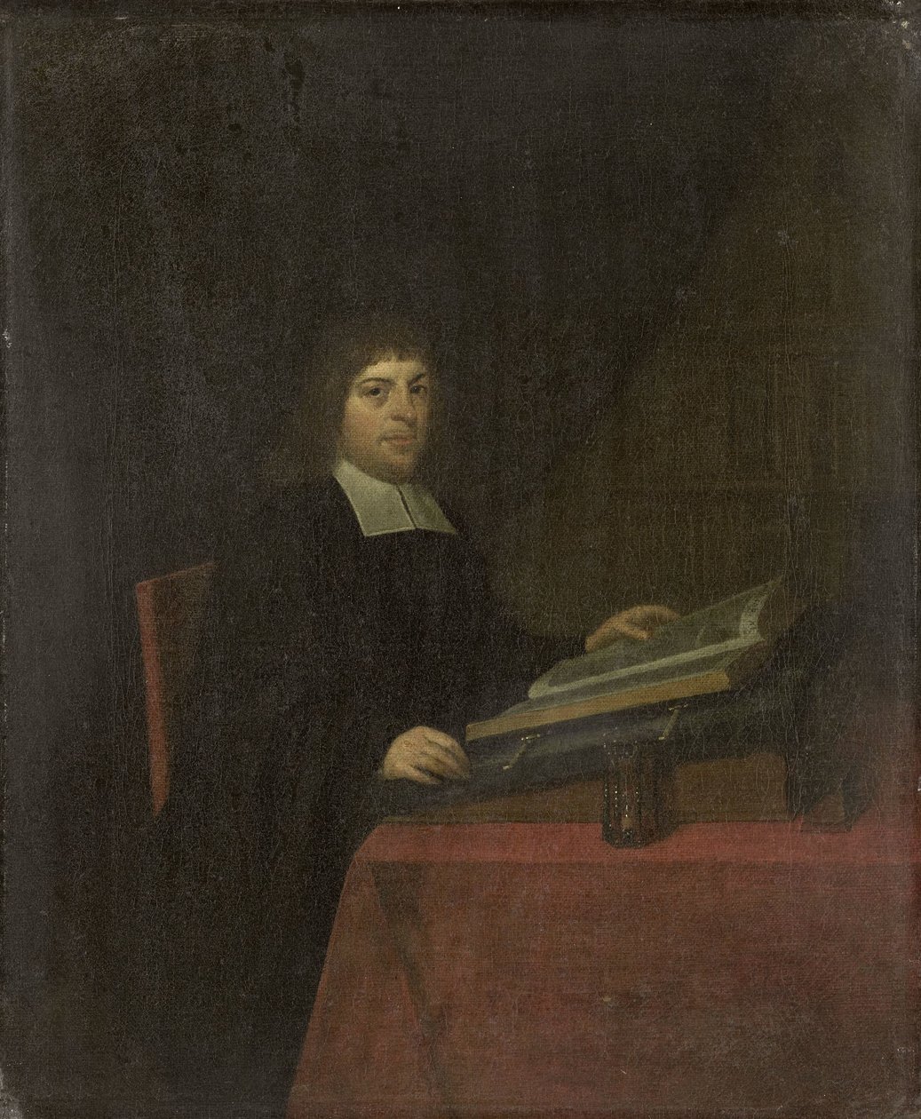 Portret van een Predikant door Roelof Koets (II)