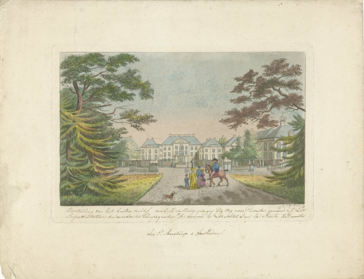 Paleis Het Loo te Apeldoorn door Roelof van der Meulen