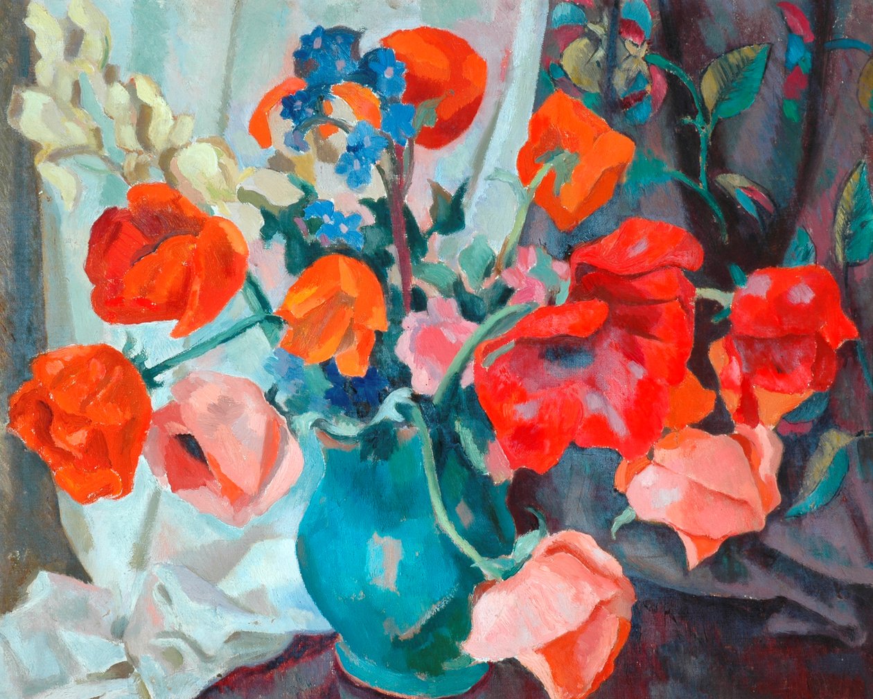 Klaprozen, 1917 door Roger Eliot Fry