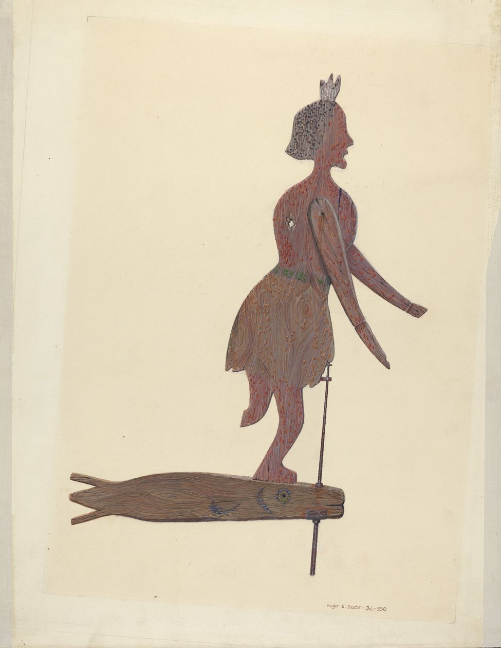 Weerhaan, ca. 1940 door Roger Deats