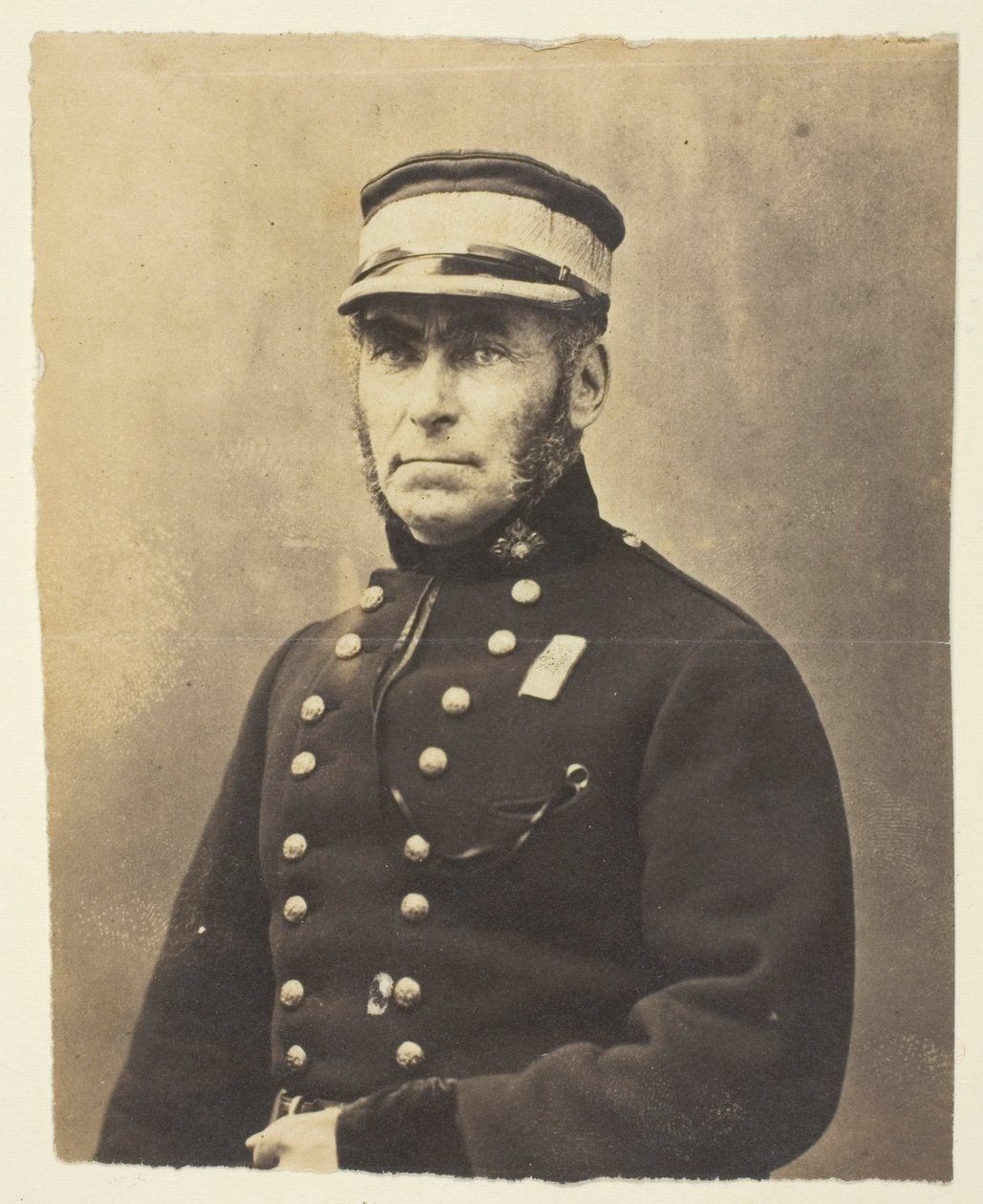 Admiraal Lord Lyons, gefotografeerd op de Krim door Roger Fenton