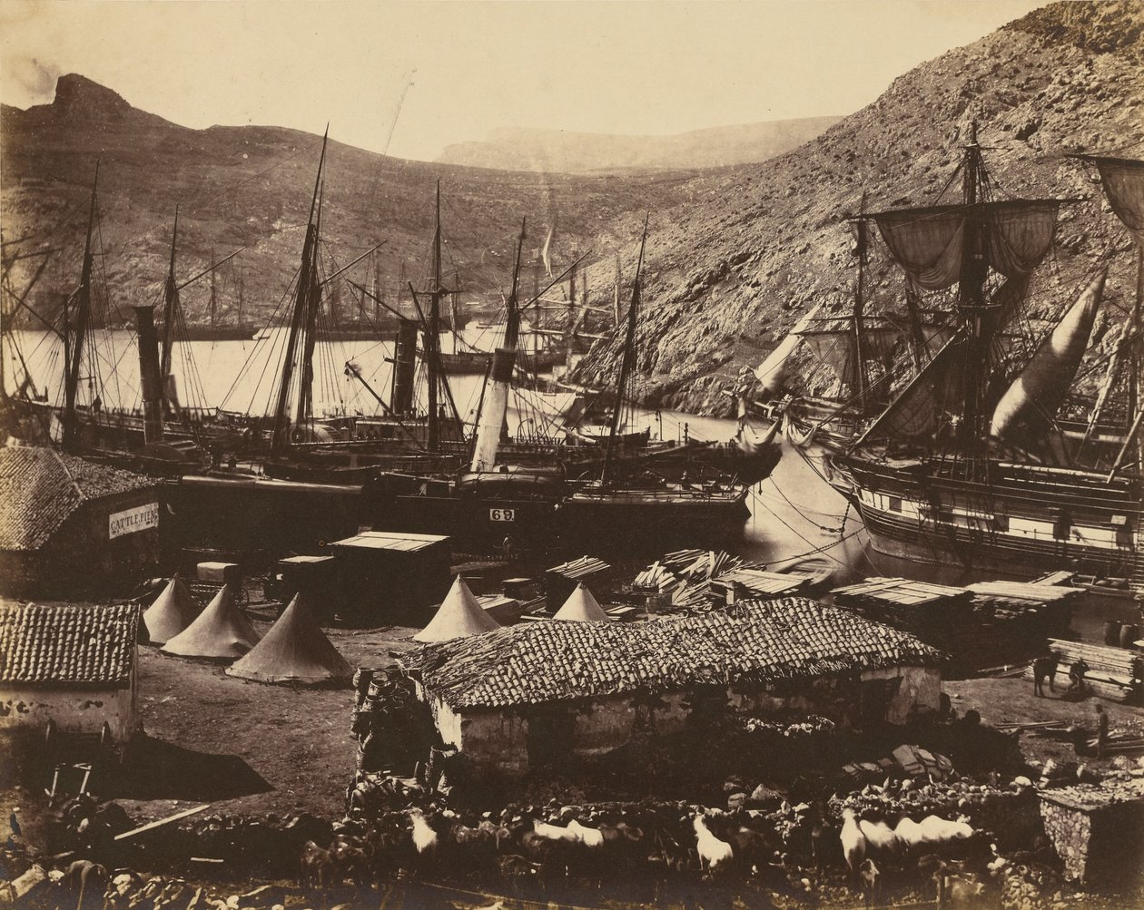 Kozakkenbaai, Balaklava door Roger Fenton