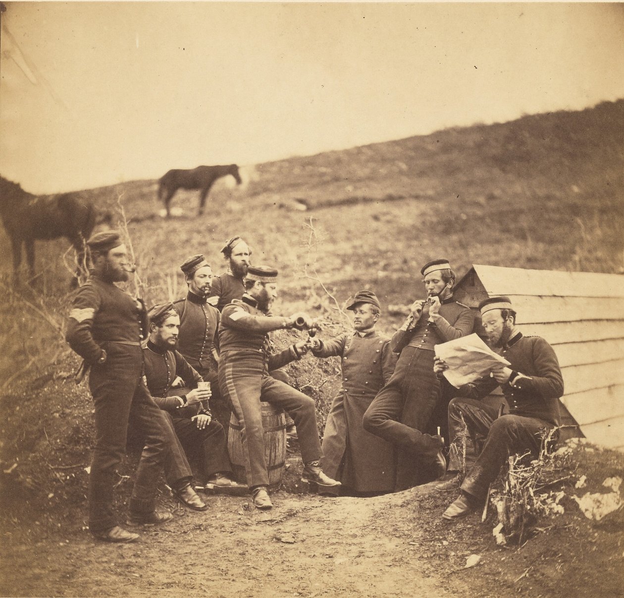 De Entente Cordiale. door Roger Fenton
