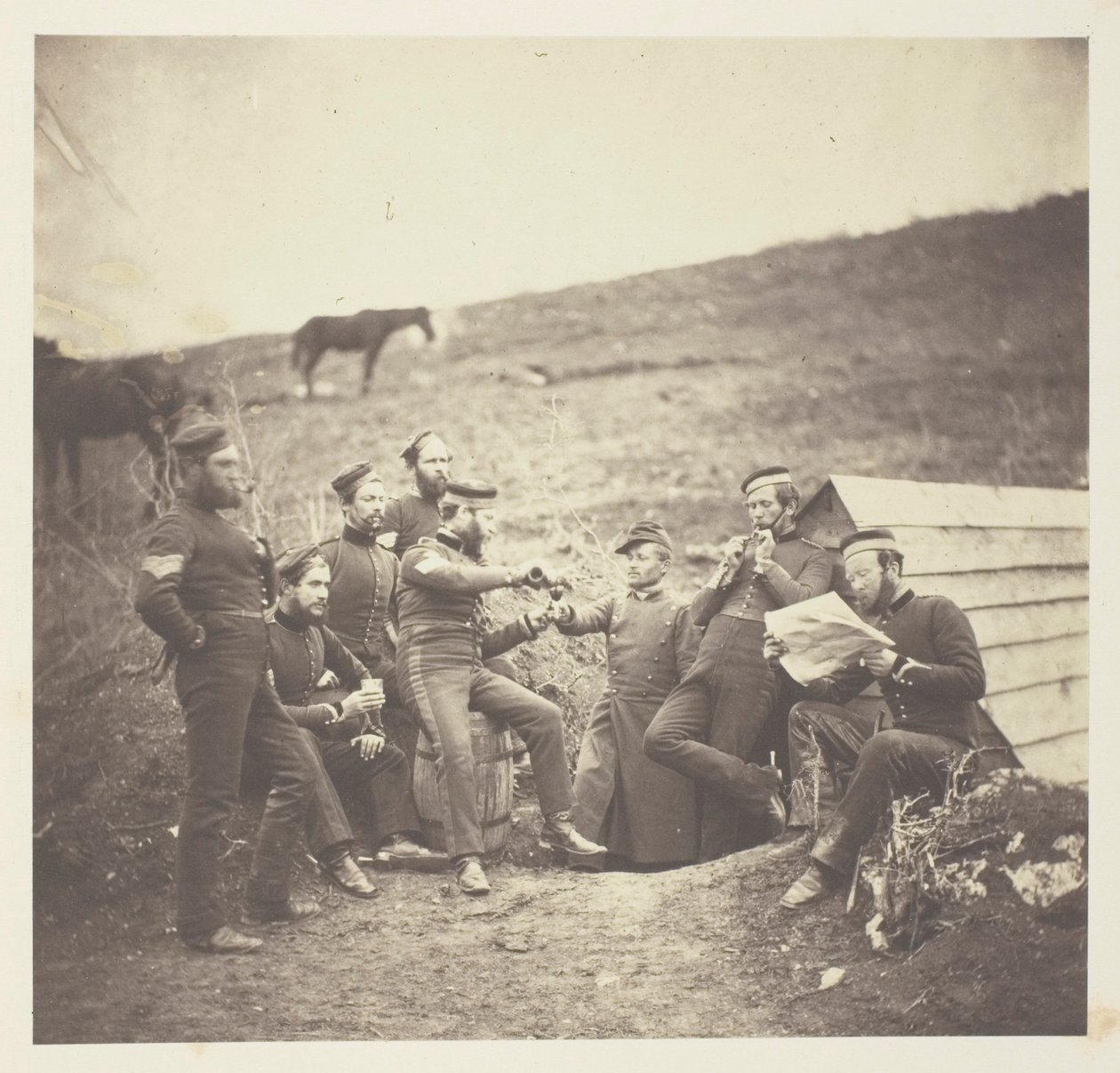 De hartelijke verstandhouding door Roger Fenton