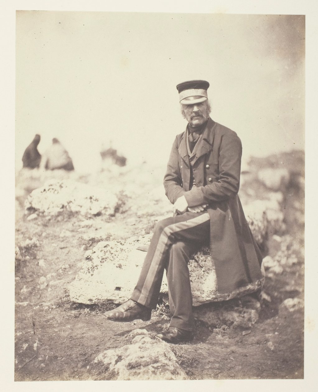 Luitenant-generaal Sir J.L. Pennefather, K.C.B. door Roger Fenton