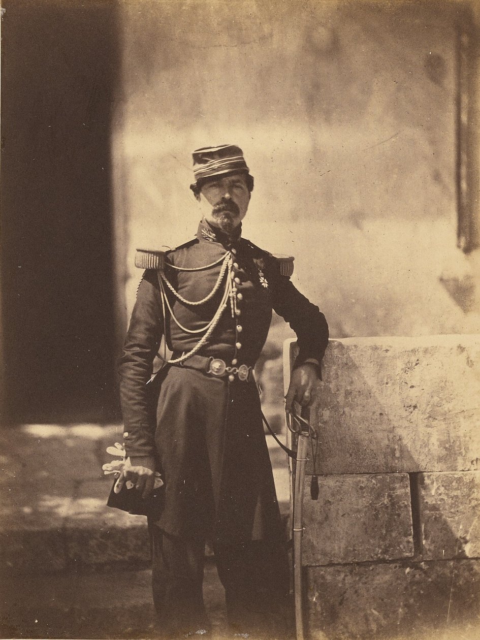 Luitenant-kolonel Vico door Roger Fenton