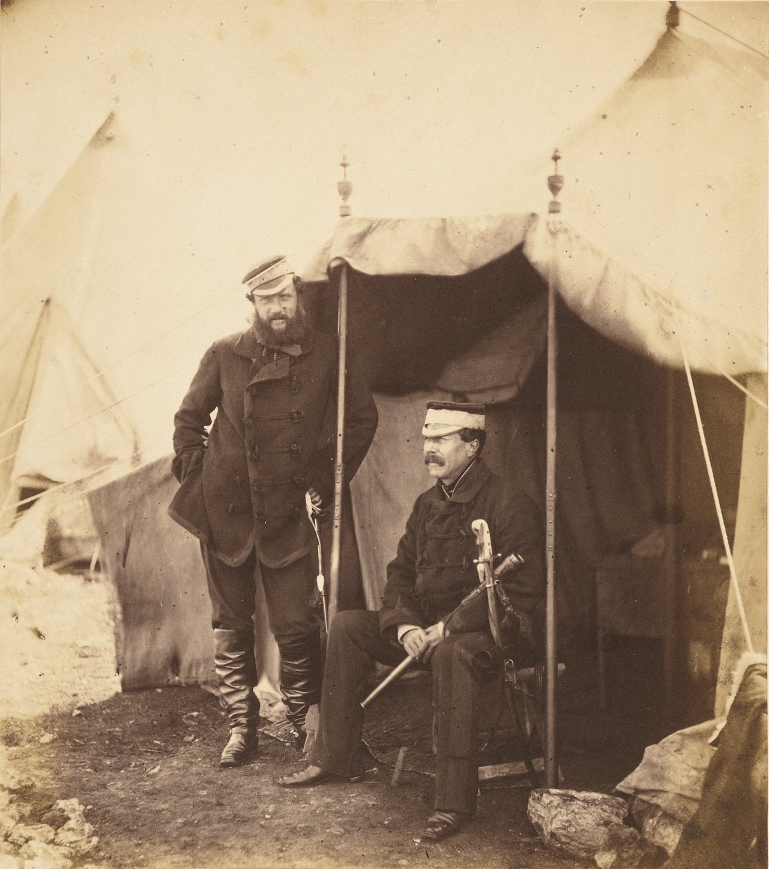 Luitenant-generaal Sir John Campbell door Roger Fenton