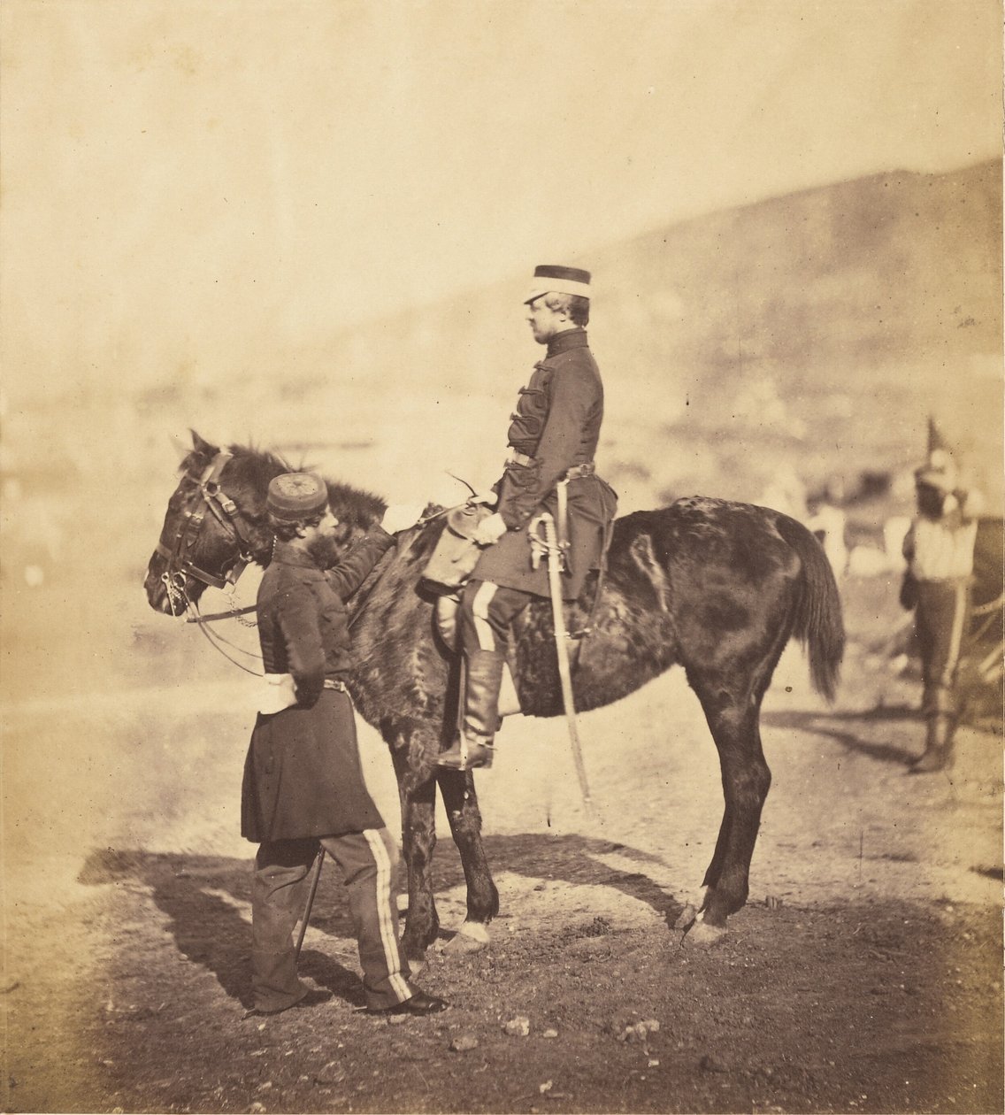 Generaal-majoor Lord George Paget. door Roger Fenton