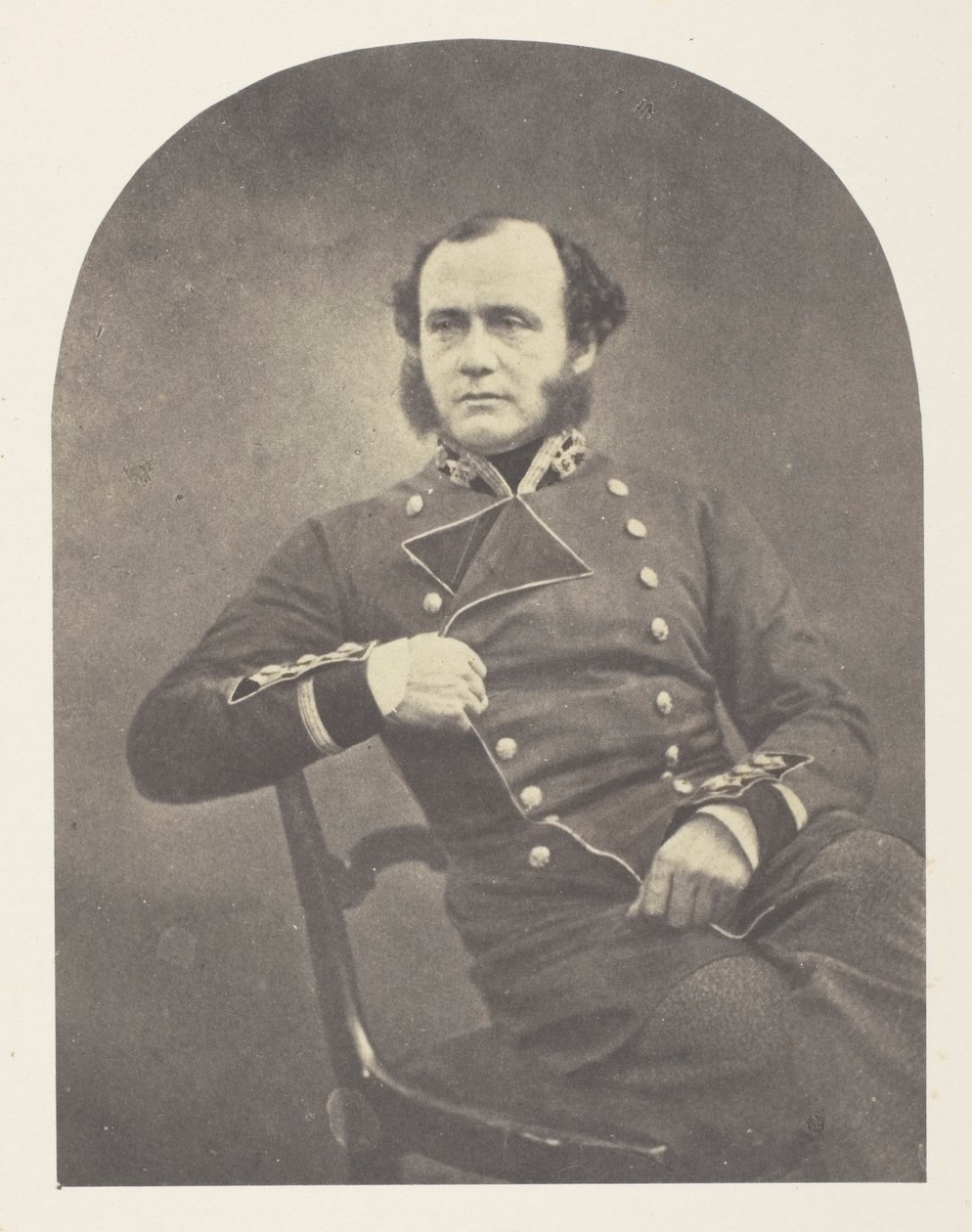 Generaal-majoor Charles Ashe Windham door Roger Fenton