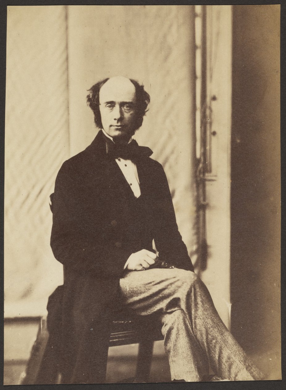 [Portret van een man] door Roger Fenton
