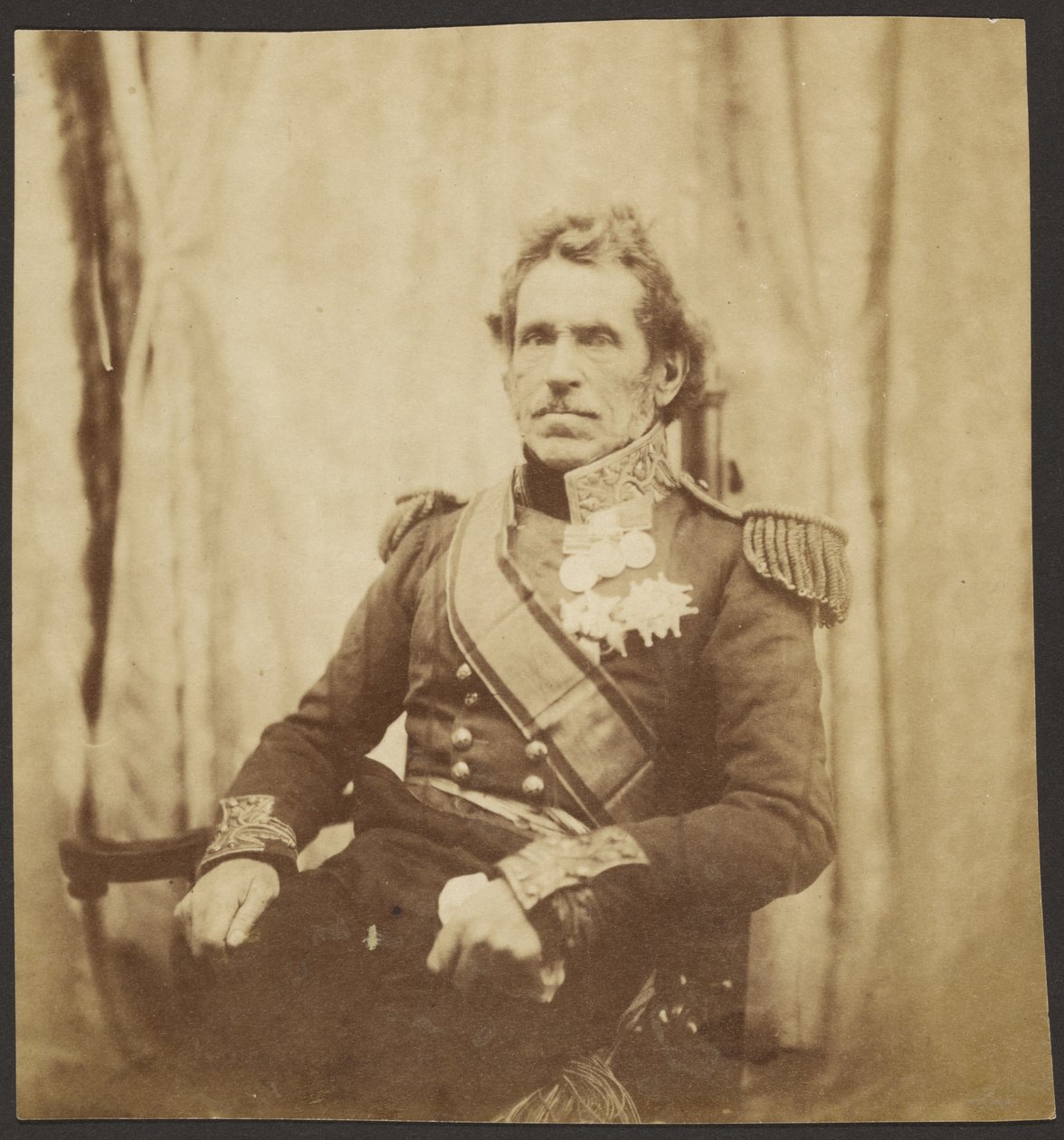 Sir De Lacy Evans door Roger Fenton